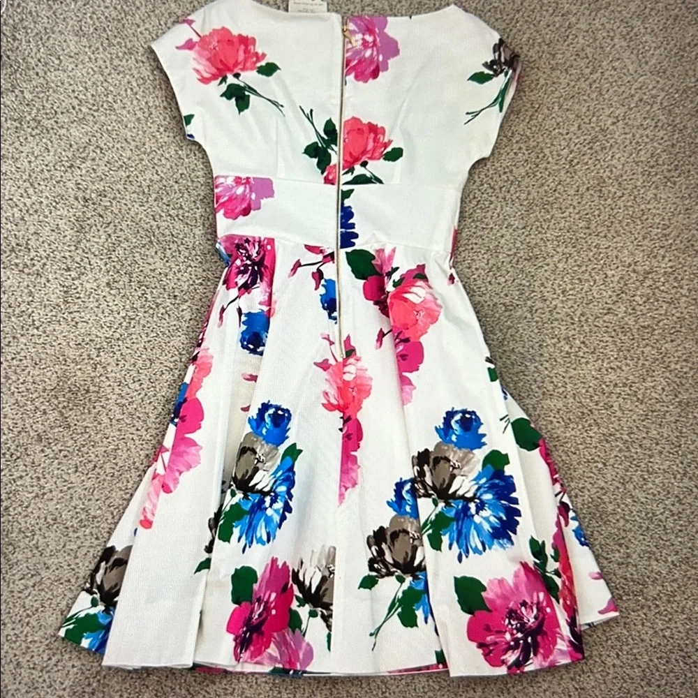 NWT Kate Spade In Bloom Fit & Flare Dress, 0